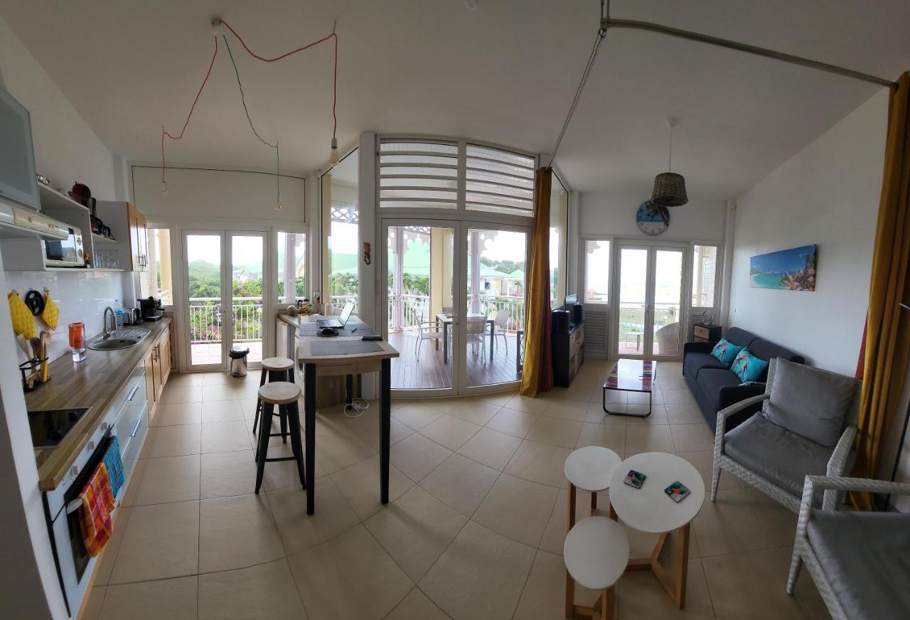 Kaz Lorike - Vue Mer & Piscine Exceptionnelle - Anse Des Rochers Saint-Francois  Bagian luar foto
